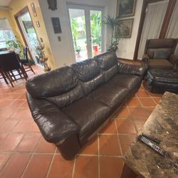 Leather Couch