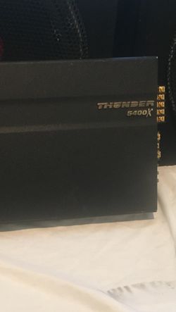 MTX Thunder 5400 X five channel amplifier