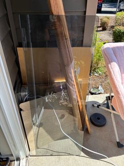 Glass for desk, table or dresser