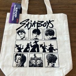 NWT Netflix K-Pop: Demon Hunters "SAJA BOYS" Tote Bag