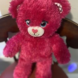 BARBIE PINK SPARKLY TEDDY BEAR