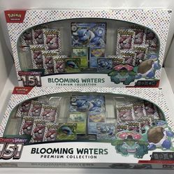 Pokémon Blooming Waters 151 Collection Boxes (Last 2)