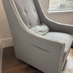 Grey Modern Nursery Glider