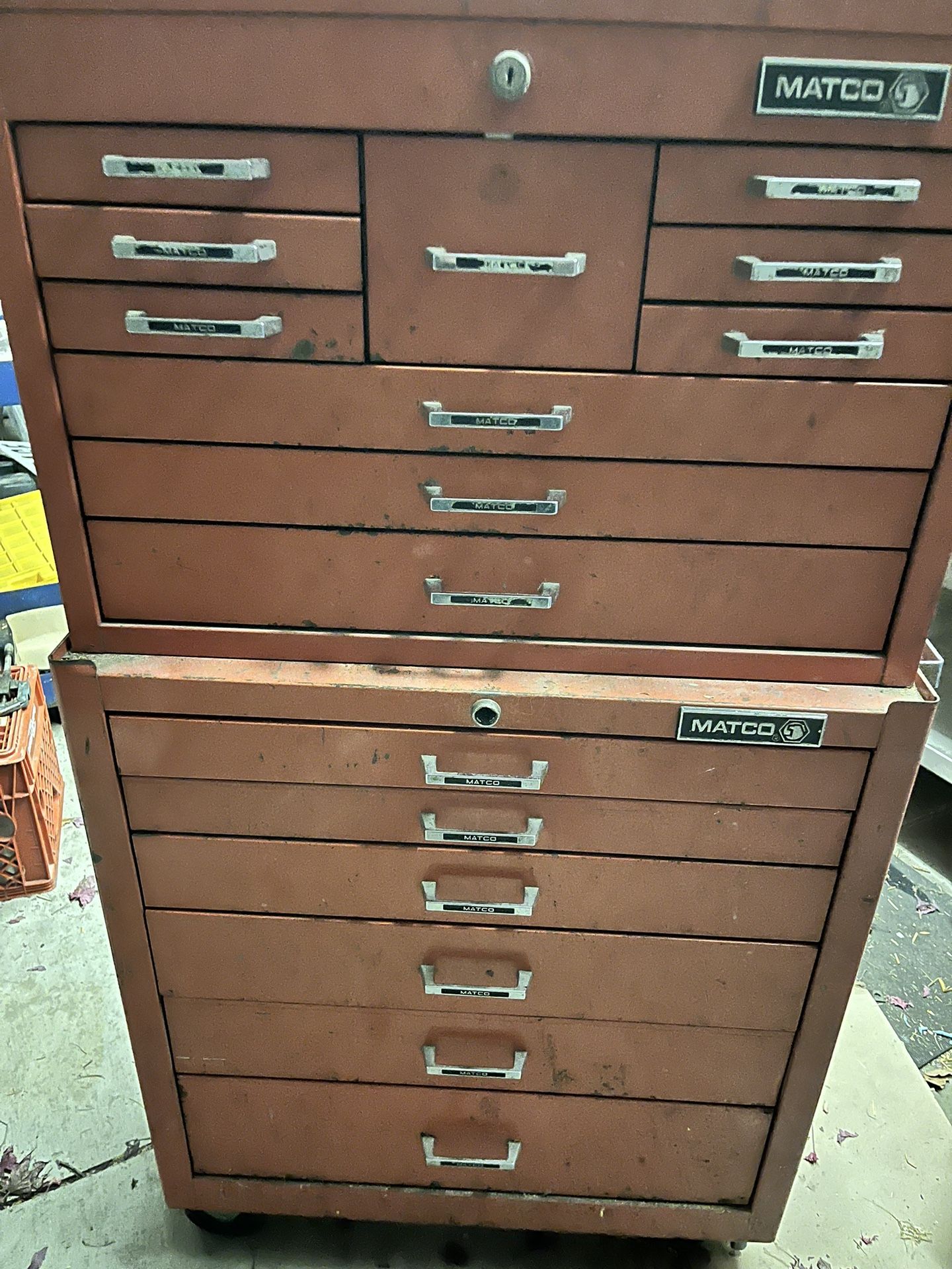 Toolbox Cabinet Combo With Locking Droors