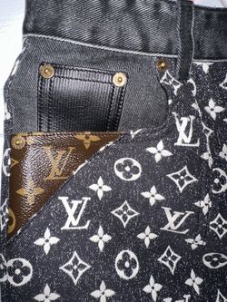 LV Louis Vuitton Monogram Workwear Denim Carpenter Pants Off-White 34 for  Sale in City Of Industry, CA - OfferUp