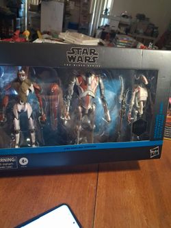 Star Wars Black Series 3 pack droids $20 pick up in Glendale it's brand new