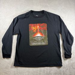 XO The Weeknd After Hours Til Dawn Tour Men's Large Black Double-Sided Shirt#4A
