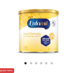 14 cans of Enfamil $20 each can