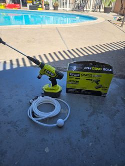 Ryobi 18v Brushless 600psi power cleaning