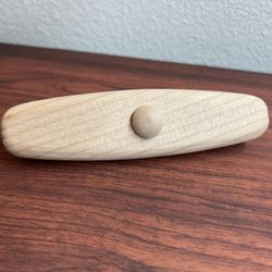 Handcrafted Cedar Sauna Door Latch • Wooden Door Lock • Natural Sauna Hardware •