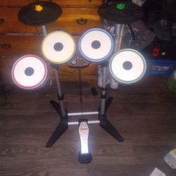 Guitar Hero's Beatles Drum  Set For Playstation. Original. Still Works Perfectsly