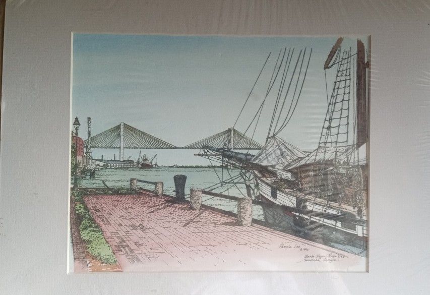 Savannah River View Art Print