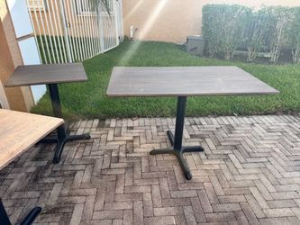 Chairs and tables