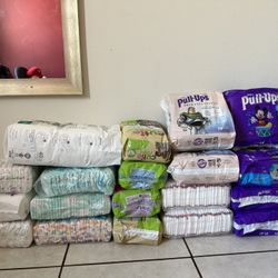 Diaper and pull ups new