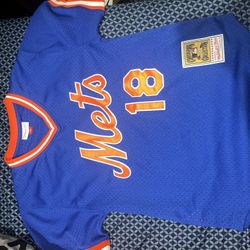 New York Mets Jersey Mitchell & Ness 