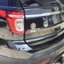 Ford Explorer 2014 Parts Bumper Taillights 