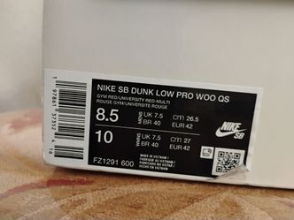 Nike SB Dunk Low Pro Woo QS 8.5