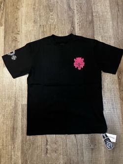 Brand New chrome heart Red/Black Dagger T-Shirt