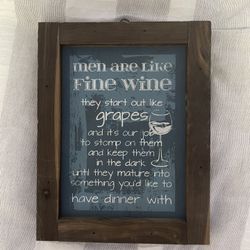 Wine Sign Decor