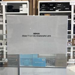 Remus 35mm T1.6 1.5x  Anamorphic Lens Limited Time Sale 6/21