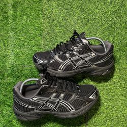 Asics Gel 1130 Pure Black Silver size 10