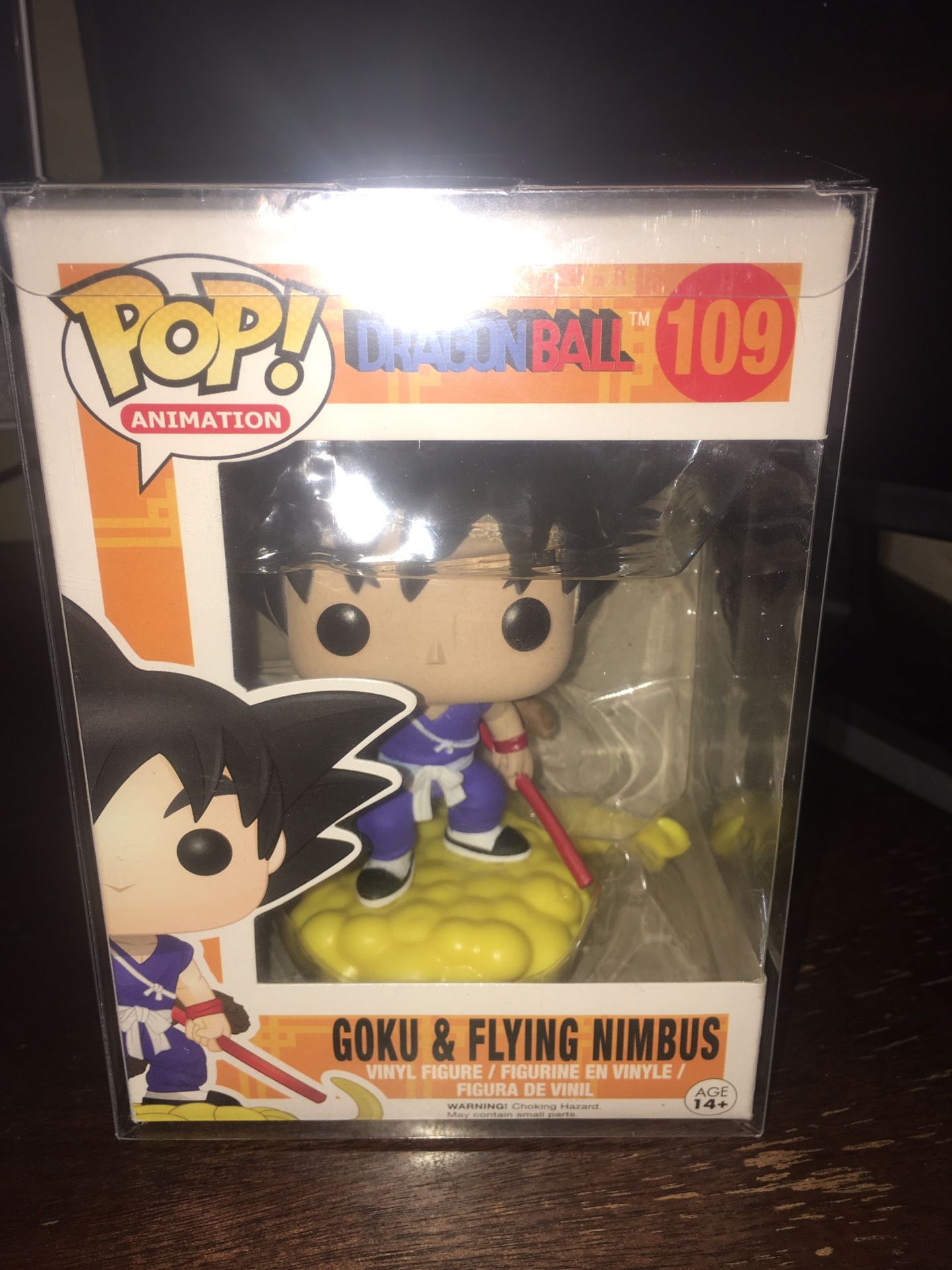 Goku and flying nimbus dragon ball z