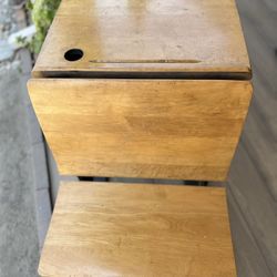 Beautiful Vintage School Desk.