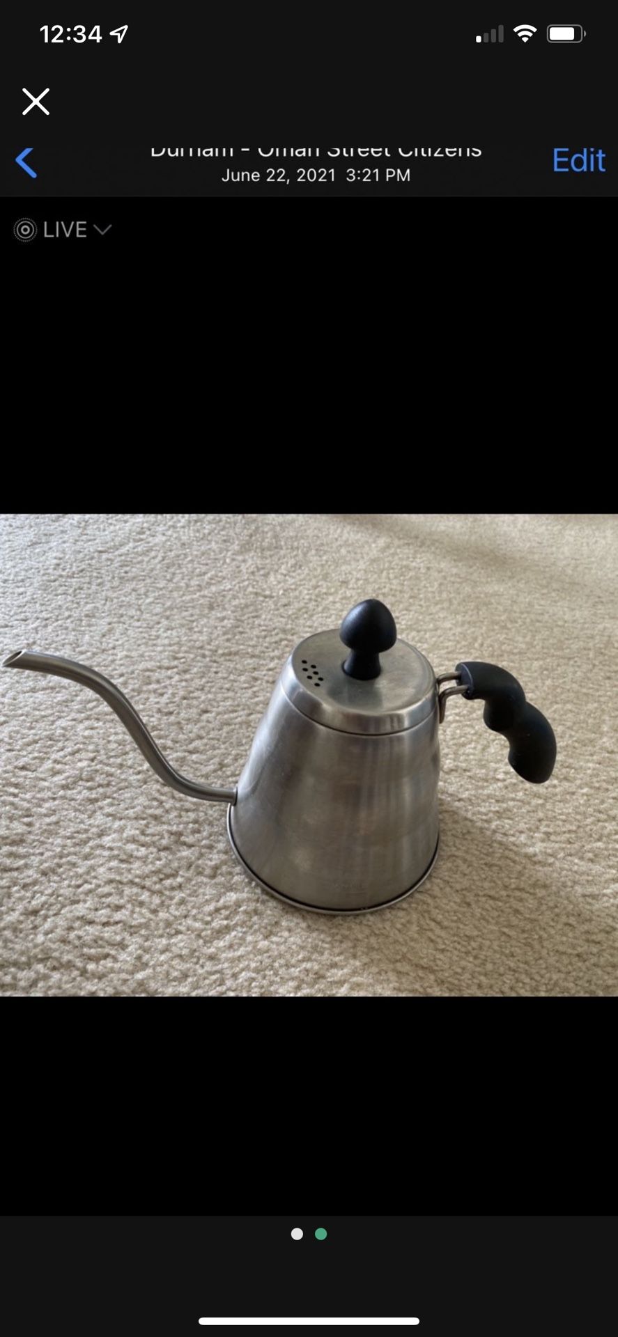 Cute Little Kettle Used
