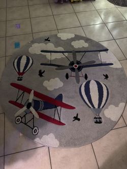 Airplane Area Rug