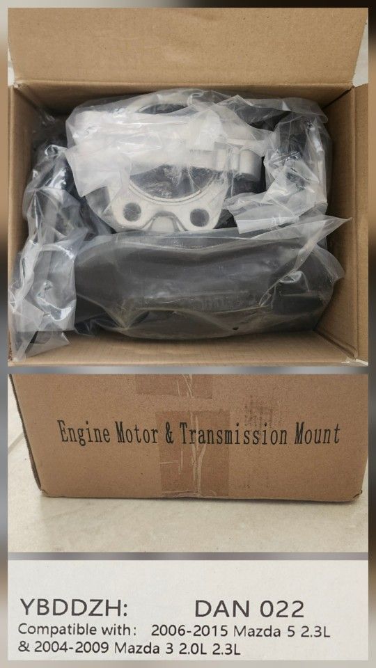 Motor Mounts Compatible with: 2006-2015 Mazda 5 2.3L & 2004-2009 Mazda 3 2.0L 2.3L