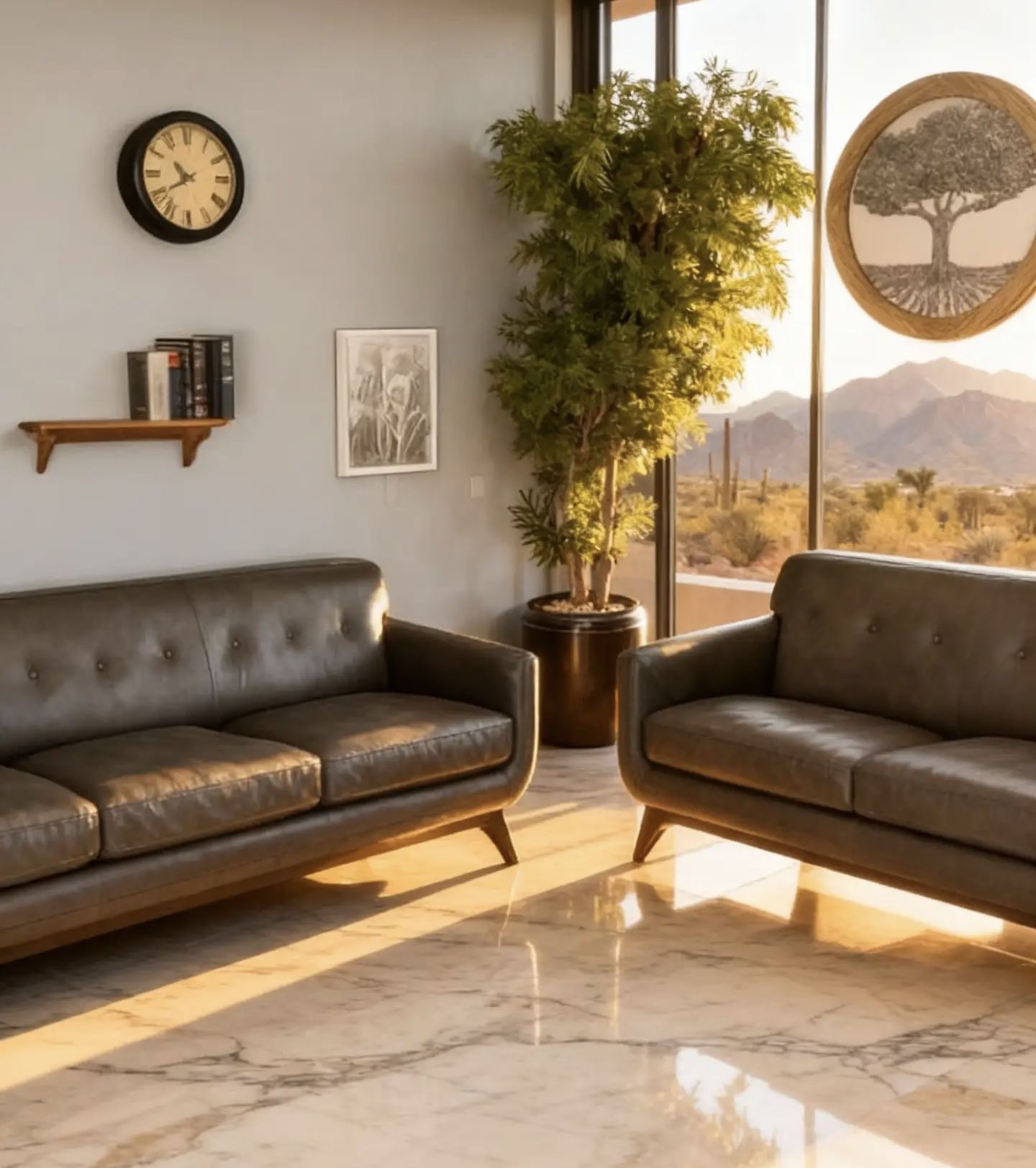 Free Delivery Grey Leather Couch And Loveseat