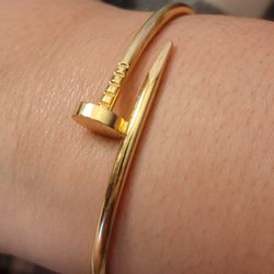Cartier Nail Bangle Bracelet