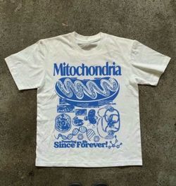 T-Shirt White Blue- for science-new