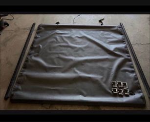 Tonneau cover soft roll up