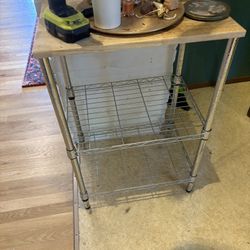 Metal Microwave Shelf