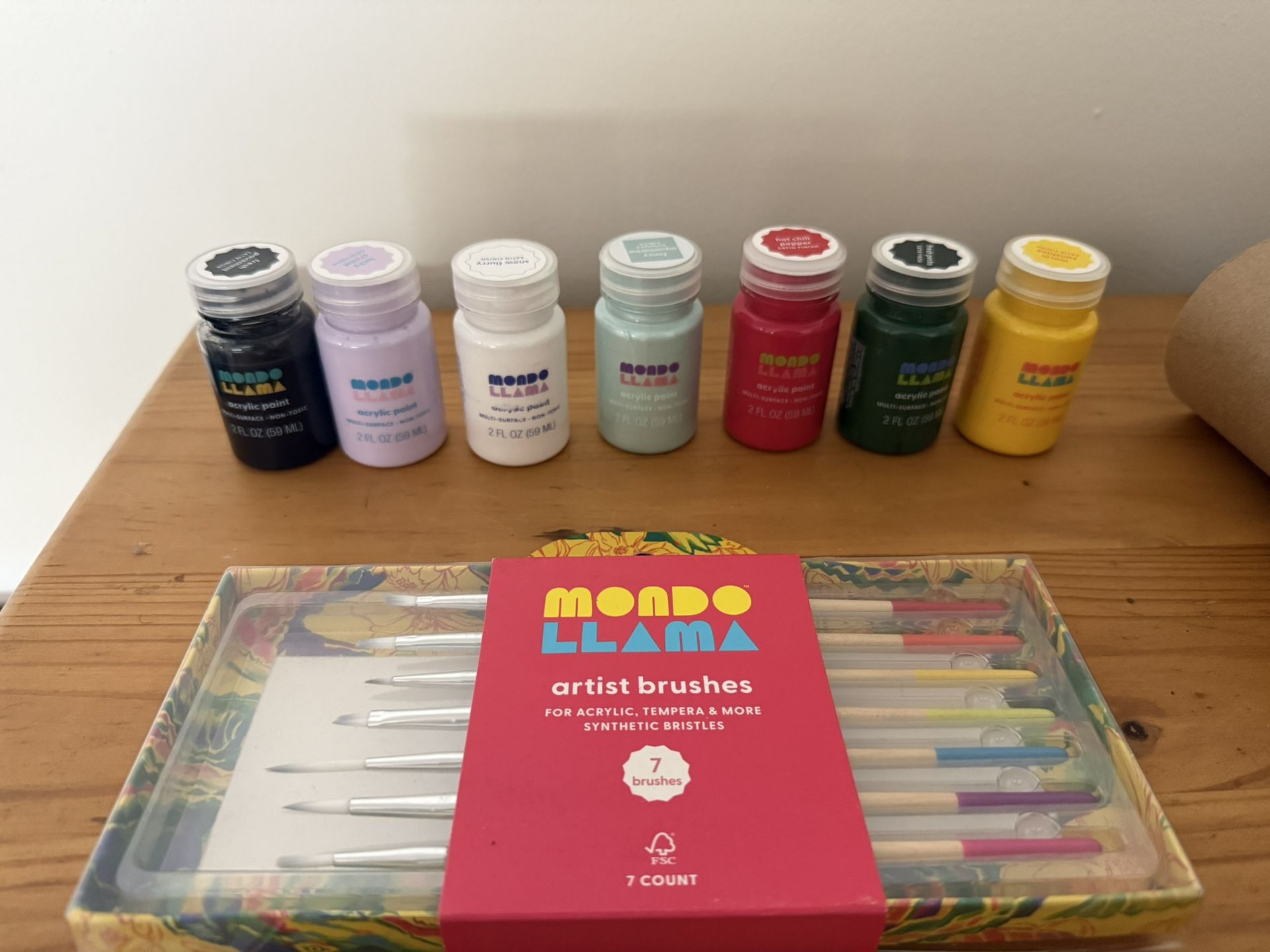 Watercolor Paint Set