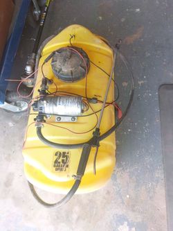 25 gallon chemical sprayer