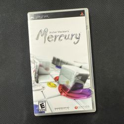 Archer MacLean's Mercury Sony PSP Complete in Box