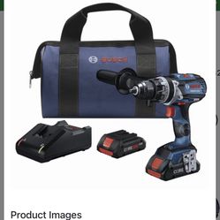 Bosch® Brute Tough™ 18-Volt Brushless Cordless 1/2" Hammer Drill Kit