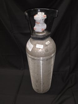 Filled 20 CU/ FT Aluminum CO Tank--USED