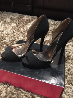Black heels