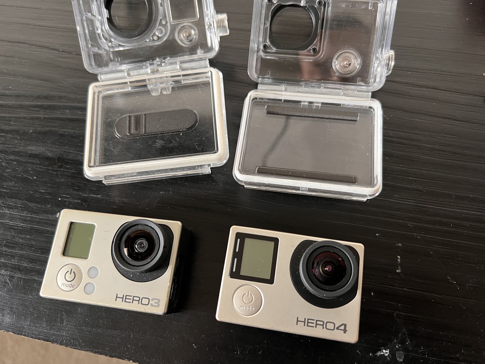 GoPro hero 3 & 4 With Waterproof Case