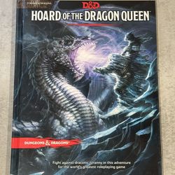 Dungeons & Dragons D&D "Hoard of the Dragon Queen" (HC, 5th Ed. (5E), 2014)