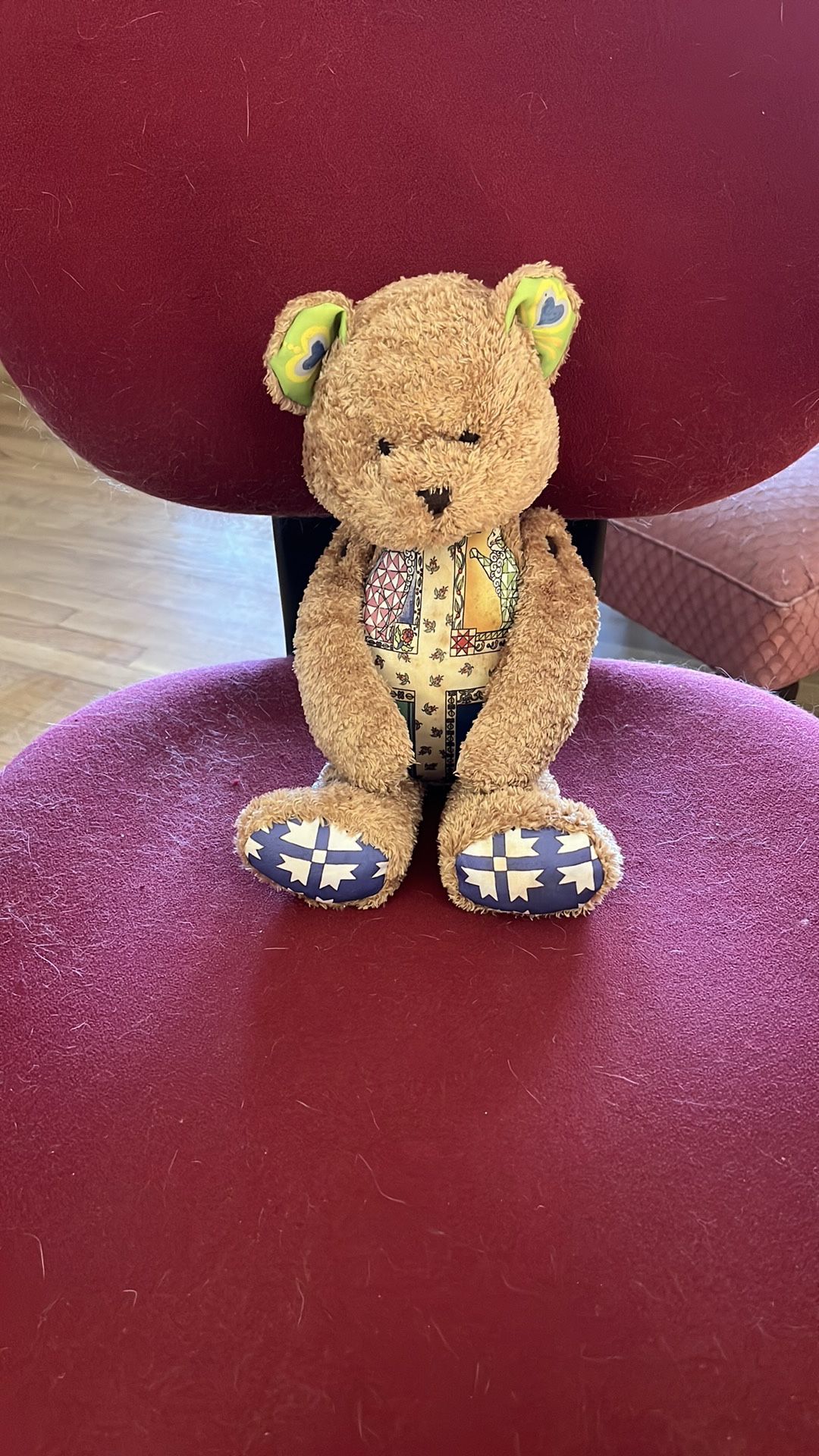 Boyd’s Patchwork Teddy Bear Plush