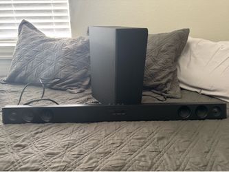 LG 2.1 Channel Soundbar and Subwoofer