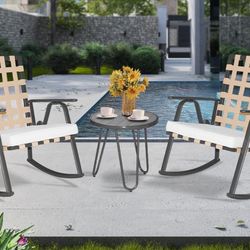 Brand New 5 PCs Metal Rocking Set Free Delivery