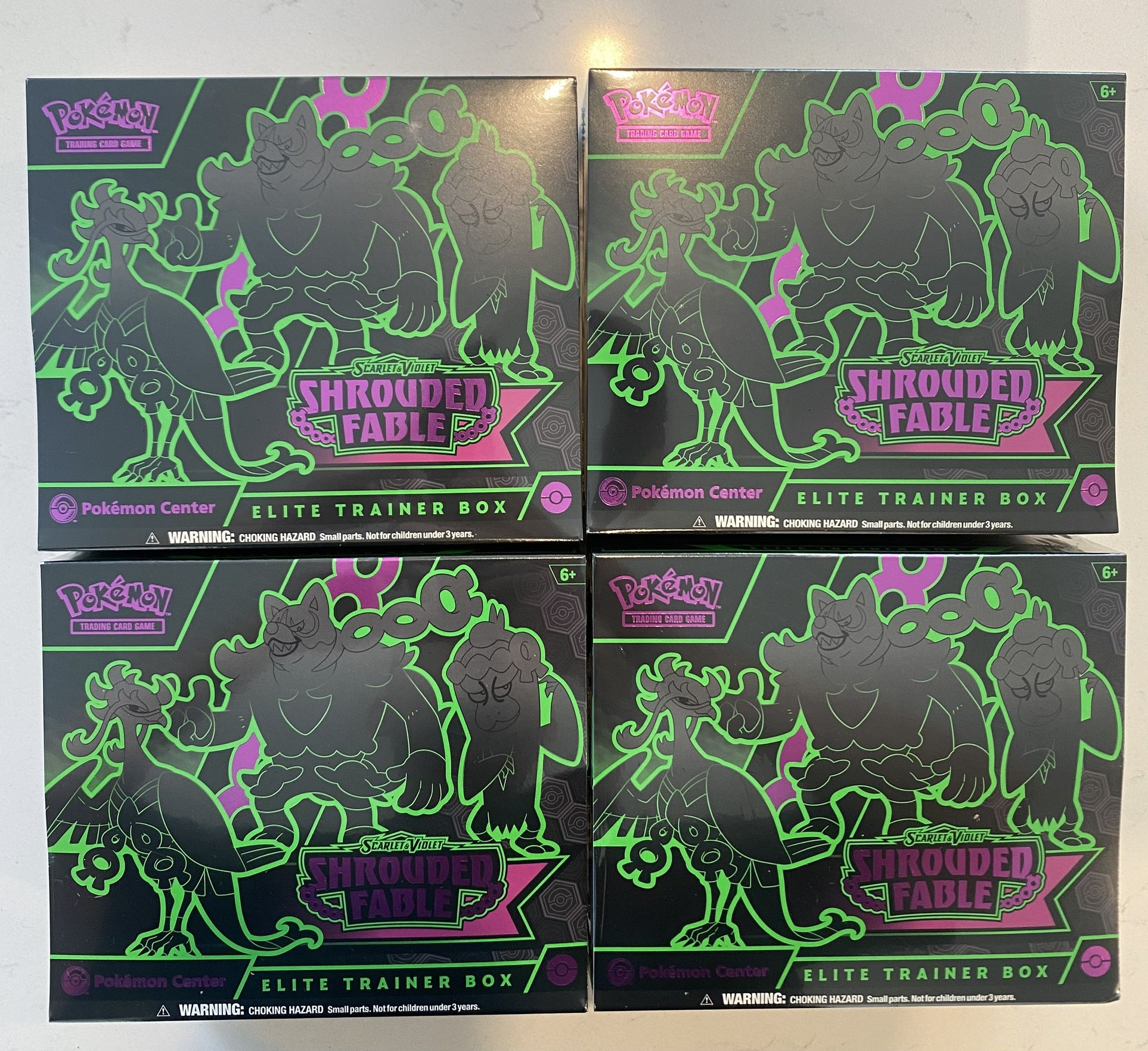 Shrouded Fable Pokemon Center Elite Trainer Box