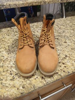 Levi Tan Leather Boots