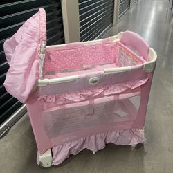 Gracco Girl Baby Portable Crib