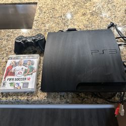 PS3, Controller And FIFA